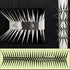 Animal Repeller Defender, Stainless Steel Sharp Blade Spikes Scarer Device,Deterrent Strips Fence for Pipes Acces Silvery...