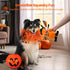 HGB Halloween Dog Toys, No Stuffing Pumpkin Dog Toys for Large Medium Small Dogs with Squeaky Water Bottle, Plush Dog Toys to Keep Them Busy, Pupp...