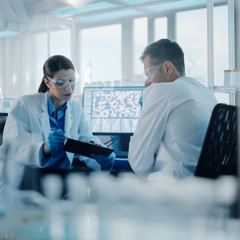 YOKIVE 10 Pcs Plastic Centrifuge Tube, Laboratory Tube with Round Bottom and Screw Cap | Identify Fill Level, Great for Molecular Biology (100ml)...