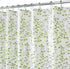 iDesign Vine Waterproof PEVA Bathroom Shower Curtain - 72" x 72", Green/White...