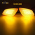 Partsam Driver and Passenger Park Signal Side Marker Lights Lamps Assembly for Wrangler TJ 1997-2006 Side Marker Corner Lights Signal Lamps Left &...