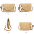 YIKOEE Straw Purse for Women Summer Beach Woven Bag With PomPom...