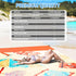 FunQeeu Beach Blanket, Sandproof Extra Large Beach Mat 83" X 79" for 2-8 Adults Waterproof Oversized Lightweight Quick Drying Outdoor Picnic Blank...