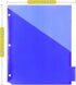 Plastic Binder Dividers with One Front Pocket and Tab Binder Divider for 3 Ring Binder, Multicolor, 10 Pack...