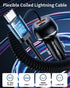 SUNDAREE USB C 96W Super Fast Car Charger PD & QC3.0 with 5ft 45W Type C Coiled Cable, Car Phone Charger Adapter for iPhone 15 14 13 12 11 Pro Max...