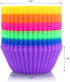 New Star Foodservice 44270 Reusable Silicone Baking Cups and Cupcake Liners, Set of 24...