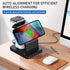 3 in 1 Magnetic Wireless Charger, 15 Watt Fast Charging, Wirelessly Charges Multiple Devices, MagSafe Compatible, for iPhone 14/Pro/Max/Plus/13/12...
