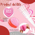 TaoBary 85 Pcs Valentine's Day Bulletin Board Set 3D Heart Honeycomb Owl Love Truck Bulletin Board Cutouts Valentine's Day Classroom Decorations f...