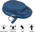 co2CREA Hard Carrying Case Replacement for JBL Clip 5 Waterproof Portable Wireless Portable Mini Bluetooth Speaker (Blue Case)...
