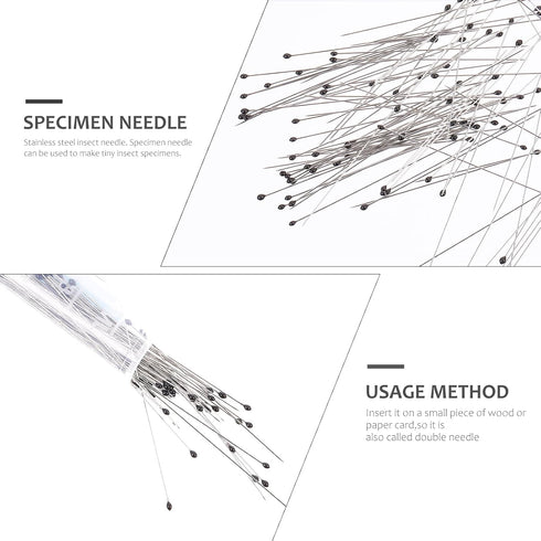 Tools Tools Stainless Steel | Sizes 00, 0| 100 of Each Size| includes Sturdy Storage Containers| for Entomology, Dissection, Collections Tool Bag ...