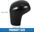Gear Shift Knob Cover Automatic Transmission Lever Trim for Honda Civic 10th Gen 2016 2017 2018 2019 2020 2021 ABS Carbon Fiber Pattern Black...