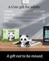 Mini Micro Blocks Panda- 487pcs, Mini Panda Building Toy-Handing Flowers, Panda Building Set for Adults, Micro Blocks Set for 12+ Boys & Girls, Bi...