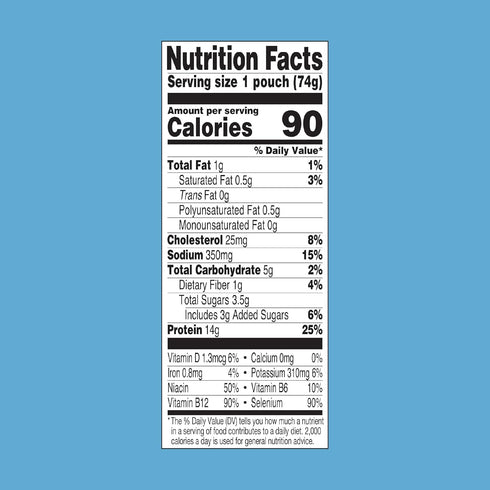 StarKist Tuna Creations Honey BBQ, 2.6 oz Pouch (1 Pack) Ready to Eat Wild Caught Tuna, 14g Protein, 90 Calories Per Serving, Gluten Free, Soy Fre...
