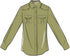 McCall's Patterns McCall's Women and Men's Button-Up Dress Shirt, Sizes S-L Sewing Pattern, White...