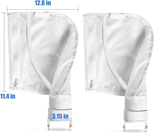 Flowerbeauty 280 480 Pool Cleaner Bags Fit K13/k14/K16/TR28P/280/280 Tank Trax/480 Pool Cleaner, All Purpose Bags (280 480 Bags-3 Pack)...
