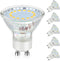 GU10 LED Light Bulb, 50 Watt Halogen Equivalent, Soft White 3000K 450LM Non-Dimmable 4W LED Replacement Recessed Track Lighting, 5-Pack...