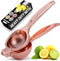 Zulay Kitchen Handheld Lemon Squeezer - Heavy Duty Citrus Juicer & Lemon Juicer Hand Press With Curved Handle - Manual Lemon Lime Squeezer & Metal...