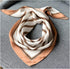 Aufeel 100% Real Mulberry Silk Women Small Square Neck Scarfs 21" Lightweight Headscarf Printed Neckerchief Gift Packed...