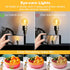 BRIMAX 10 Pack G16.5 Light Bulbs,Dimmable 4W E12 LED Bulbs Equivalent 40W Bulbs,Small Globe Edison Bulb 2700K Warm White,AC120V,Flicker Free for C...