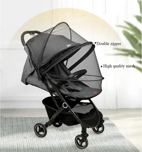 Mosquito Net Universal Stroller Netting - Mosquito Netting for Strollers - Durable Stroller Netting - Double Zipper Design Netting...