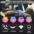 200PCS Tattoo Ink Caps Heart Shaped Tattoo Ink Cups Spliceable Disposable Pigment Caps Plastic Ink Caps with Base Ink Caps for Tattooing Permanent...