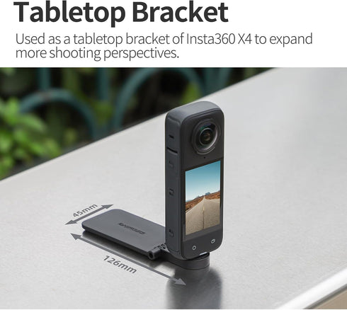 Magnetic Bracket Mount for DJI Pocket 2/3, Quick Release Adapter Compatible with Insta360 X/2/3/4 GO 3/3s Gopro Series Action Camera Stand Base Ac...