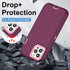 FEIYAR HOME for iPhone 13 Pro Max Heavy Duty Case with 2 Tempered Glass Protectors and Camera Lens Protector, Belt Clip Holster Kickstand - Milita...