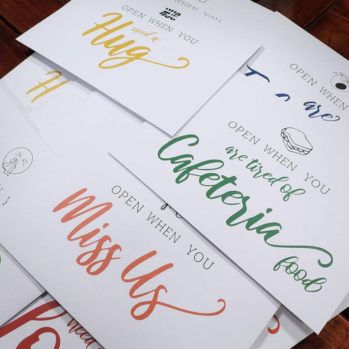 Open When Envelopes, 16 Pieces Romantic Long Distance Relationship Gift, Colorful Open Letters, University Graduation Leaving Gift, Leaving Home G...