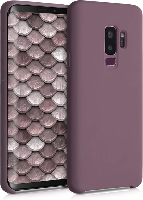 kwmobile Case Compatible with Samsung Galaxy S9 Plus Case - TPU Silicone Phone Cover with Soft Finish - Grape Purple...