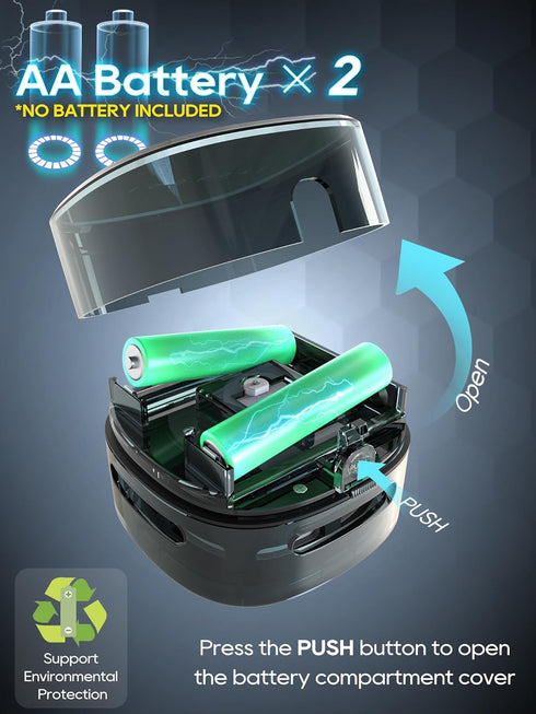 IGOKOTI Desk Vacuum, Mini Vacuum Cleaner, Tabletop Vacuum Cleaners Battery Operated Handheld Design (no Battery Included)...