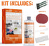 Quartz Countertop Repair Kit(Transparent), Quartz Chip Repair Kit, Marble & Granite Repair to Fix Chips, Nicks, Cracks and Scratches on Granite, M...