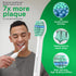 Brushmo e-Series Total Clean Replacement Toothbrush Heads, Compatible with Philips Sonicare Screw-on Electric Toothbrush Handles, 6 Compact Heads,...