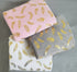 American Baby Company Heavenly Soft Chenille Fitted Contoured Changing Pad Cover, Sparkle Gold Feather on Solid Pink, for Girls...