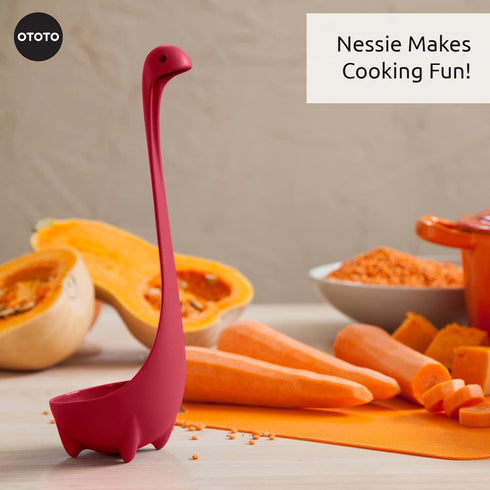 The Original Nessie Ladle by OTOTO - Soup Ladle, Cute Gifts, Funny Kitchen Gadgets, Loch Ness design, Cooking Gifts for Mom - Cute and Practical K...
