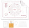 2024 Upgrade Silicone Baking Pastry Mat with Cutter,4mm High Edge&Non-slip&Non-stick Dough Rolling Kneading Mat,Fondant/Crust Mat,Kitchen Counter ...