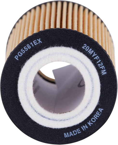 PG Oil Filter, Extended Life PG5581EX | Fits 2004-2019 various models of Audi, Ford, Seat, Volkswagen, Volvo...