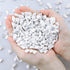 Howlite 1lb Crystal Chips Bulk Fish Tank Decorations Aquarium Rocks Gravel Vase Filler Stones Crystals for Candle Making Witch Kit Gravel for Plan...
