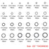 740pc Universal O Rings Assortment in 24 Sizes with 4pc Tools | Rubber O Rings Kit for Faucet Plumbing Automotive Repair | Nitrile Rubber Oring Ki...