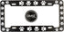 DMSE Animal Pet Dog Cat License Plate Frame For Your Car Automobile Easy Installation Durable Universal Fit (Black With White Paw)...