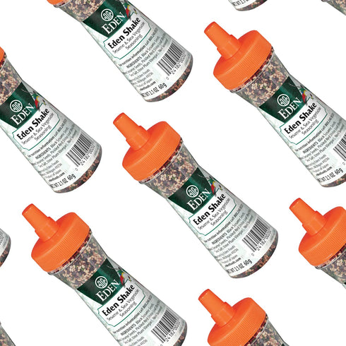 Eden Shake Furikake, Made in Japan, Rice Seasoning, No Sugar, Seaweed, Nori, Pickled Red Shiso Leaf, Black and White Sesame Seeds, Rice Topping, O...