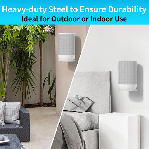 Heavy-Duty Wall Mount Bracket for Sonos Move 2 and Sonos Move Mount Indoor/Outdoor - Easy to Install Speaker Mount for Sonos Move 2 Wall Mount Hoo...