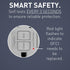 Legrand radiant 1597TRGRYCCD4 15 Amp GFCI Self Test Tamper Resistant Decorator Duplex Outlet, Gray (1 Count)...