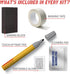 Rim Repair Kit Curb Rash, Gloss Black Rim Touch Up Paint, Wheel Scratch Repair Kit Wheel Paint Rim Paint Pen for Wheel Repair, Universal Color Bla...