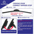 DODOMES 24"+20" Windshield Wipers with 11" Rear Wiper Blade Replacement for Kia Sorento 2011 2012 2013 2014 2015, 2010-2020 Kia Soul Soul EV-Origi...