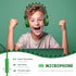 QearFun Dinosaur Headphones for Boys Kids for School,Kids Wired Headphones with Microphone & 3.5mm Jack,Teens Toddlers Noise Cancelling Headphone ...