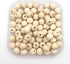 100pcs 14mm Natural Wood Beads DIY Unfinished Round Wooden Loose Beads Bulk Wood Spacer Beads for Craft Making...