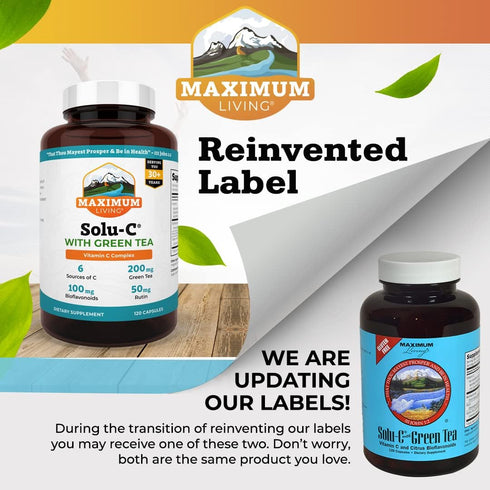 Solu-C with Green Tea, 120 Capsules...