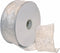 Morex Ribbon 7416.60/50-701 Swirl 2.5" X 50 YD Nylon Sheer Wired Glitter Ribbon, White/Silver, Holiday Ribbons for Crafts and Christmas Decoration...