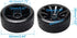 1/10 RC Drift Wheels 12mm Plastic RC Drift Tires & Black 10 Spokes Wheel Rims Pack of 4...