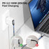 USB C to USB C Cable 90 Degree, 20Gbps Data Transfer 4K 60Hz Video Monitor Cable 100W Fast Charging Right Angle USB C 3.2 Gen 2x2 Cable Compatible...